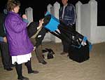 Во время ночных наблюдений