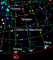    C/2004 Q2 (Machholz)  1  2004.   